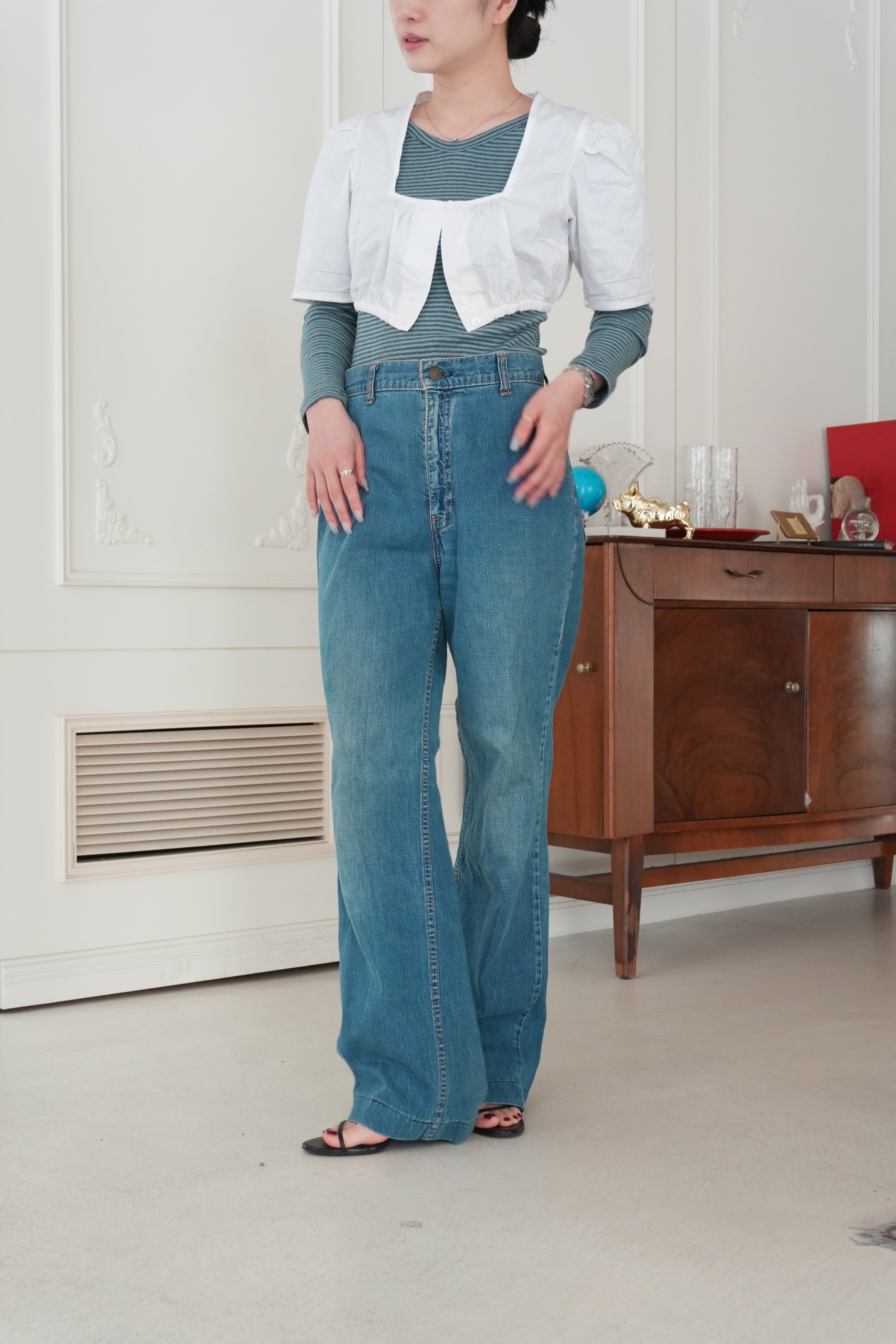 70s denim pants