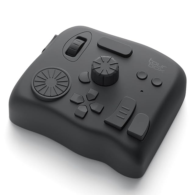 TourBox Elite 左手デバイス 無線 Bluetooth プロ向け 2台同時接続