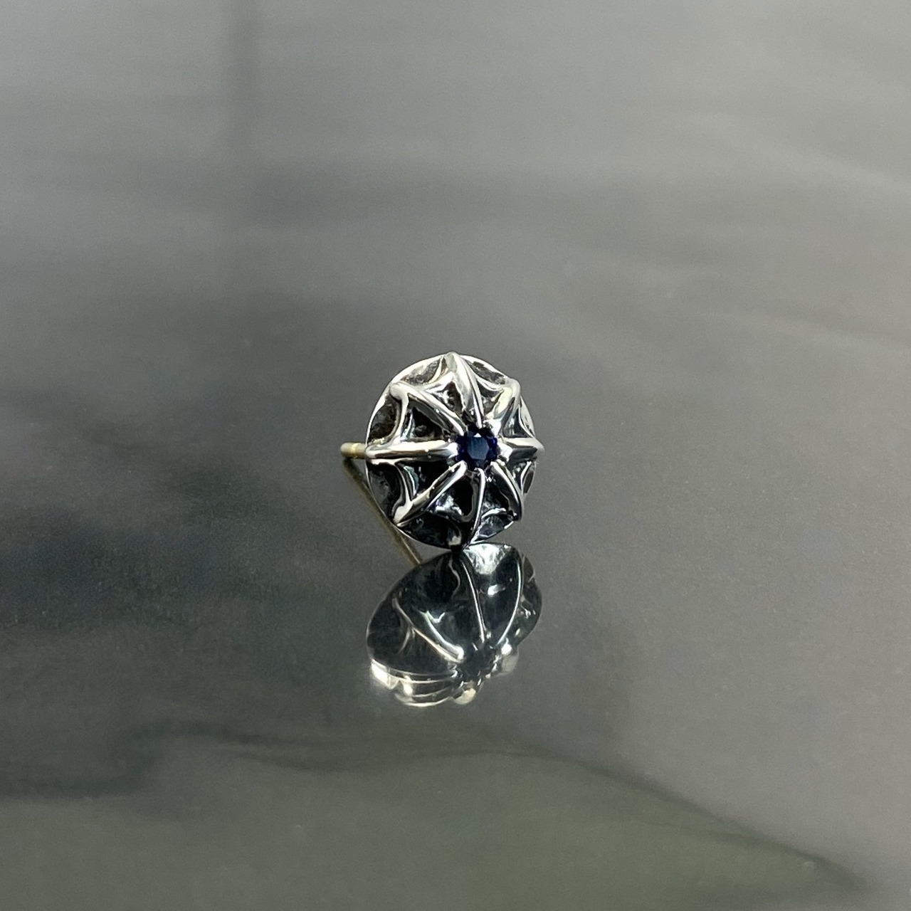 COSMOS STUD with SAPPHIRE / コスモススタッド・サファイア