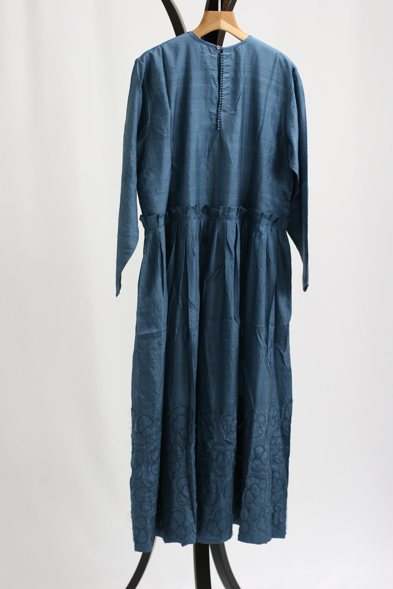 【BUNON】Khadi Silk Flower Dress(BN2652)