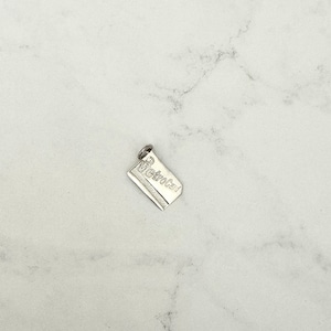 【SV3-10】silver Metro Card charm