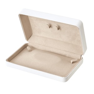 パールネックレス用ケース　パール用台紙　合成レザー白or黒　ZAHARAシリーズ　6個単位　AR-NY170CA