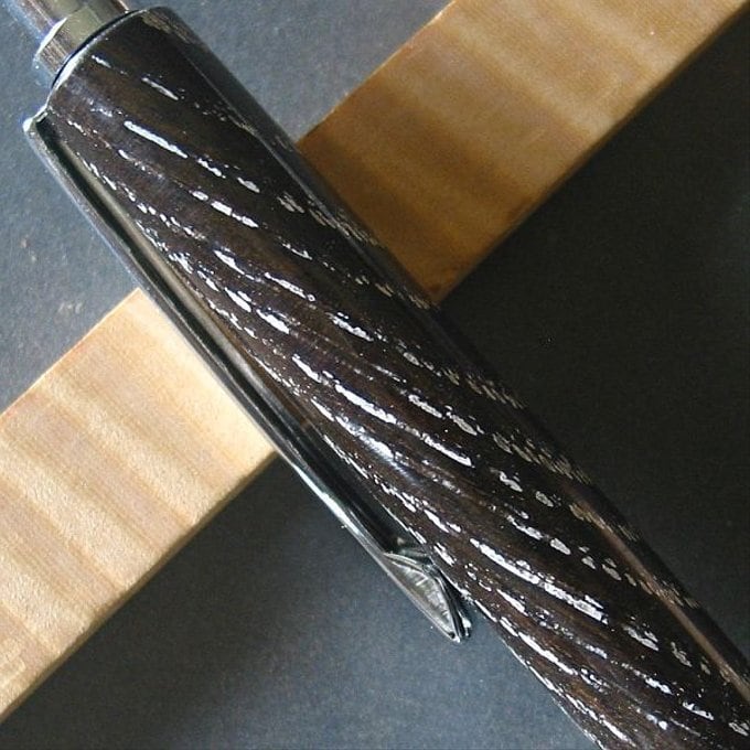 時を超え古代の記憶を紡ぐ【神代栗】木軸シャープペン・・・【即日発送