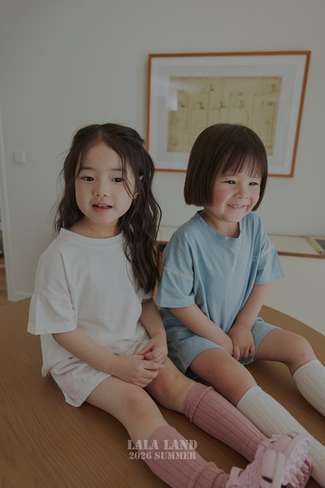 《予約》送料無料【lalaland】Color Stitch Shorts