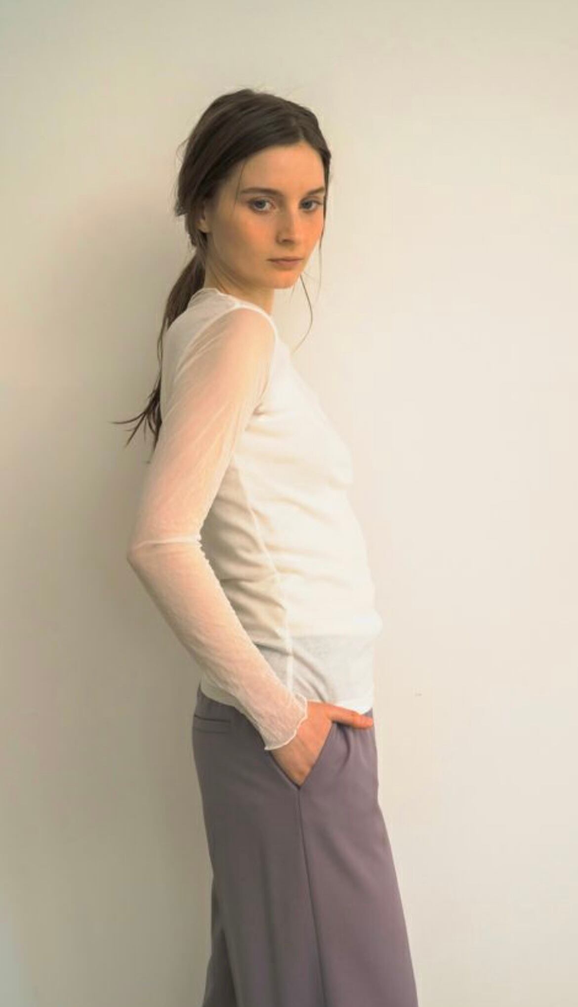 akane】メッシュネックプルオーバー | valance 福井｜レディース