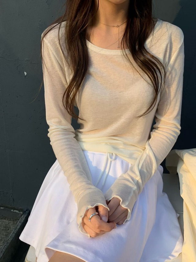 (vegetable) softly skirt / 2color