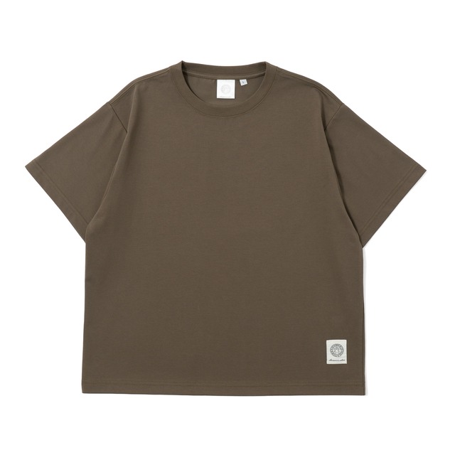 TECH COTTON S/S TEE Brown