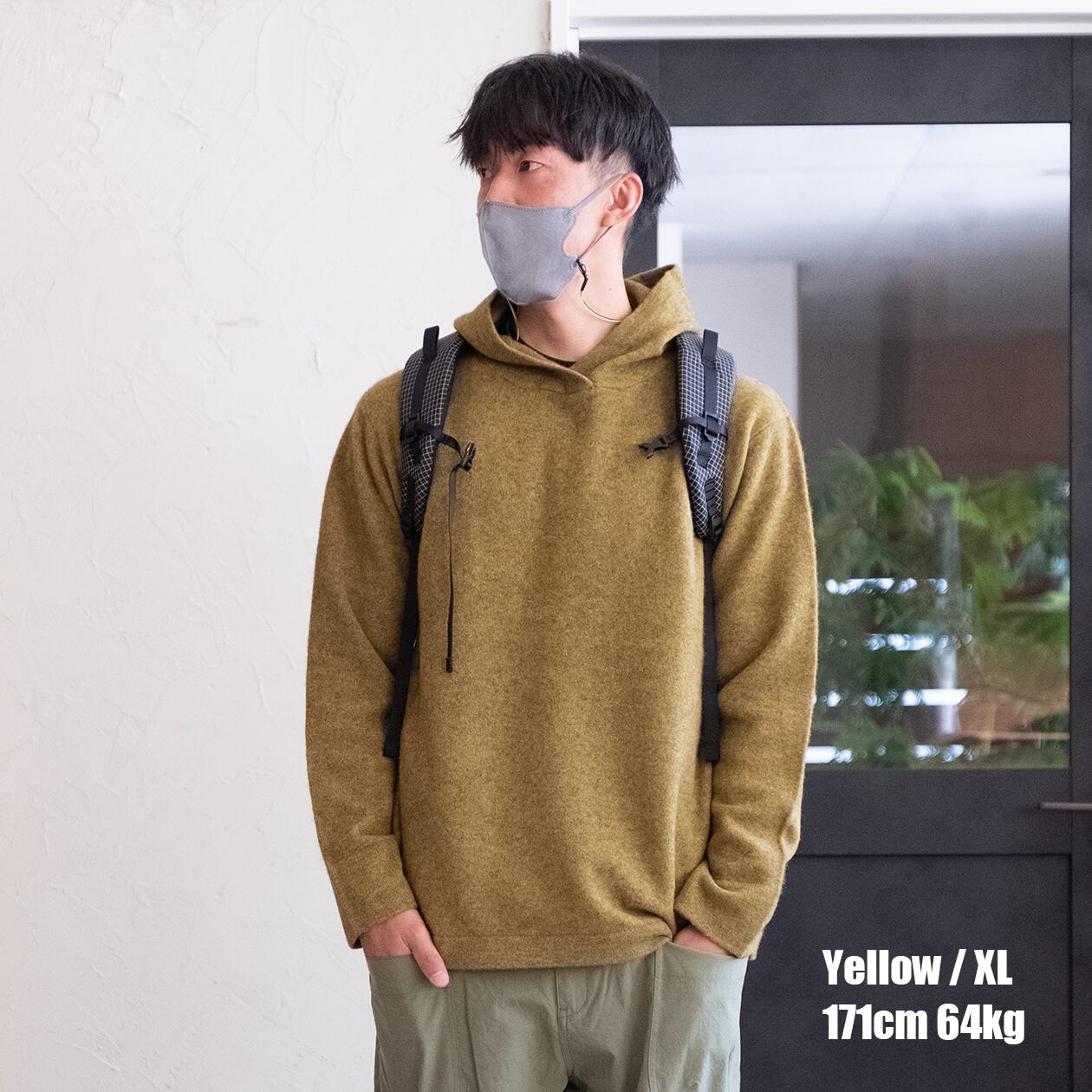 static スタティック　YAK PULLOVER Sサイズ