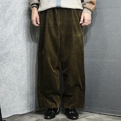 DUCA VISCONTI DI MODRONE khaki corduroy pants