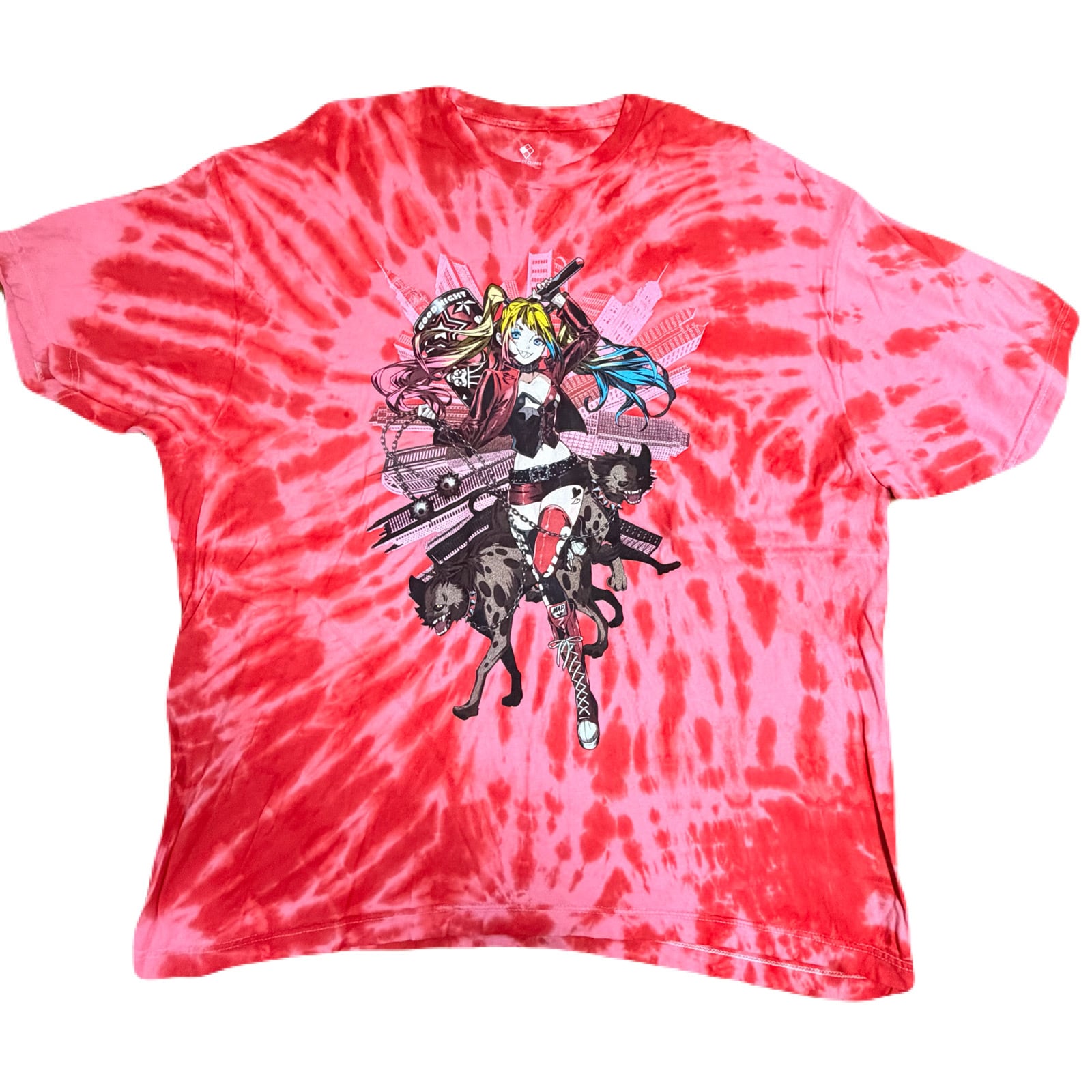 蓄光 SUPER HOT COOL タイダイTシャツ／レインボー | PAY ID