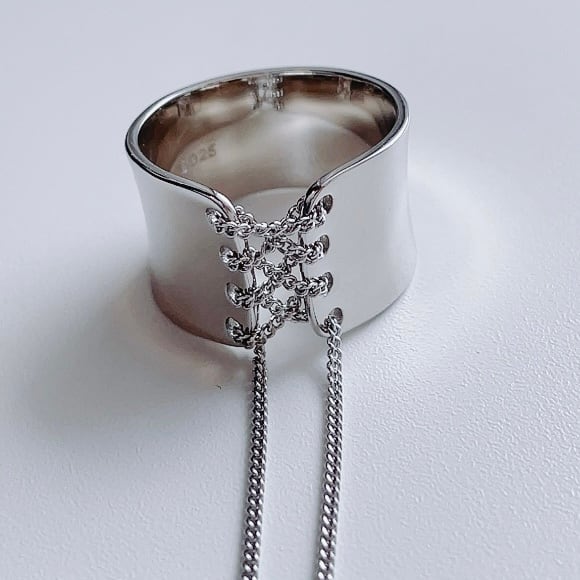 レースアップリング S925 | Lune (リュンヌ)