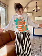 [potto.] Logo raglan sleeve -T