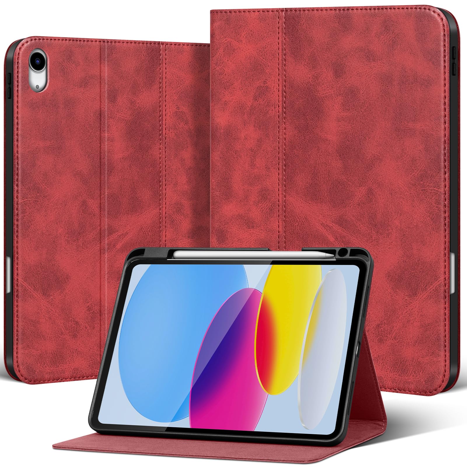 NANRUIL「対応」iPad 11世代(A16) 11インチ2025とiPad 10世代 10.9 インチ2022 ケース,内藏ペン収納