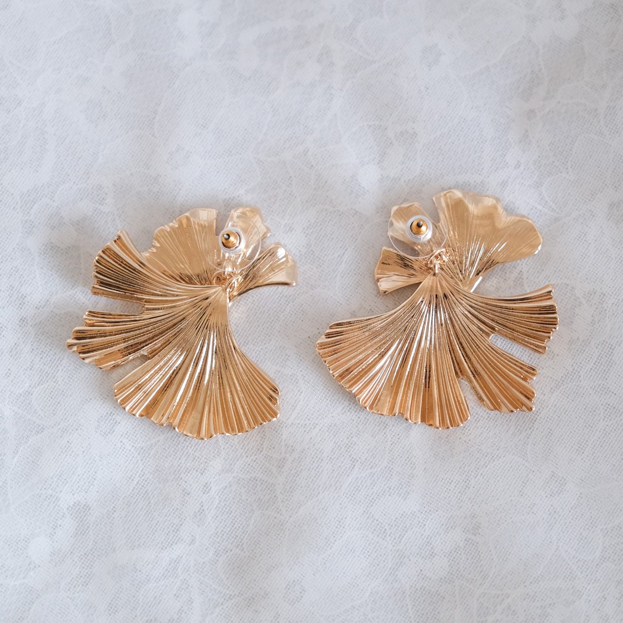 vintage earring 英国調 アンティーク パールイヤリング ゴールド