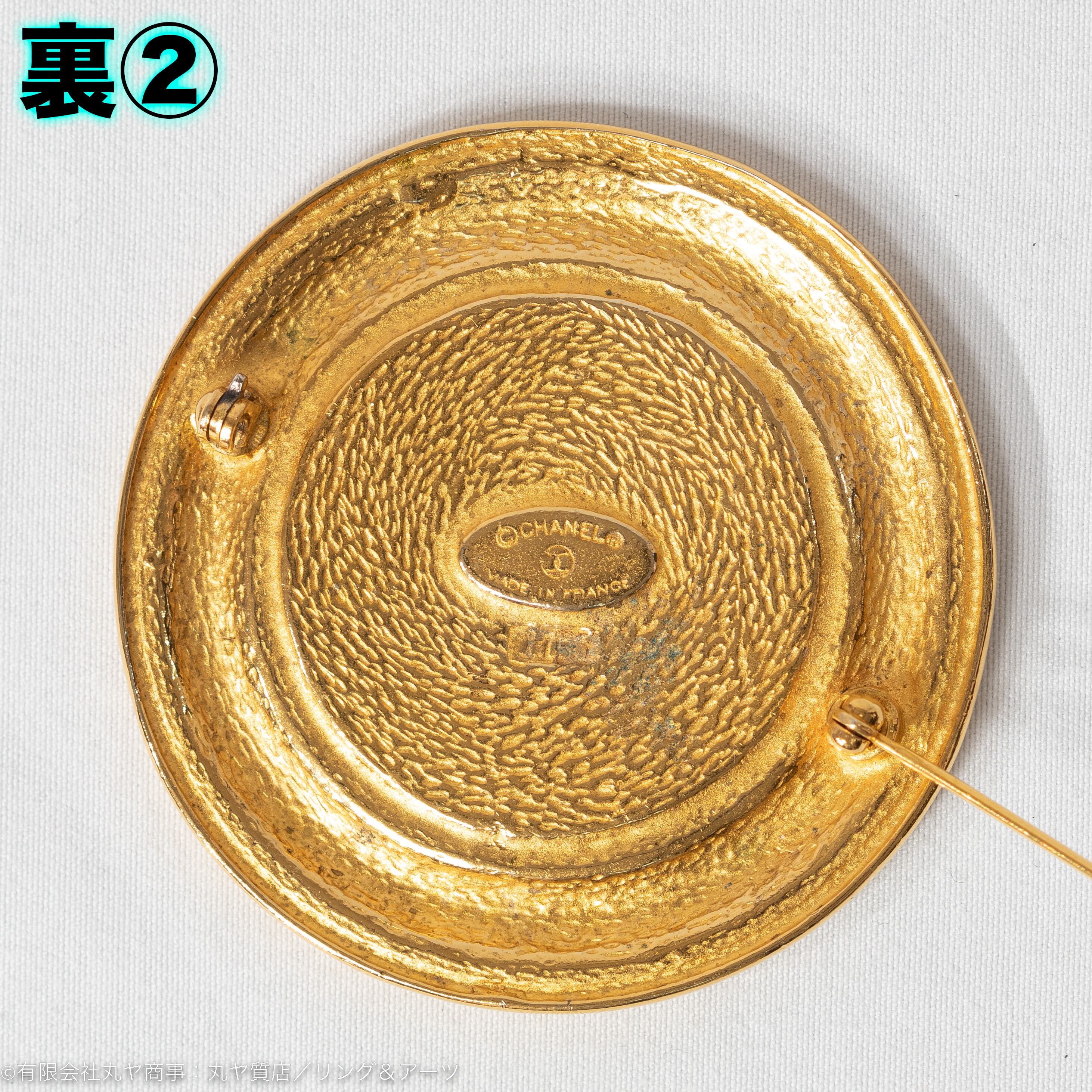 ヴィンテージシャネル:GPピンブローチ/Vintage Chanel Gold ヴィンテージシャネル:GPピンブローチ/Vintage Chanel Gold