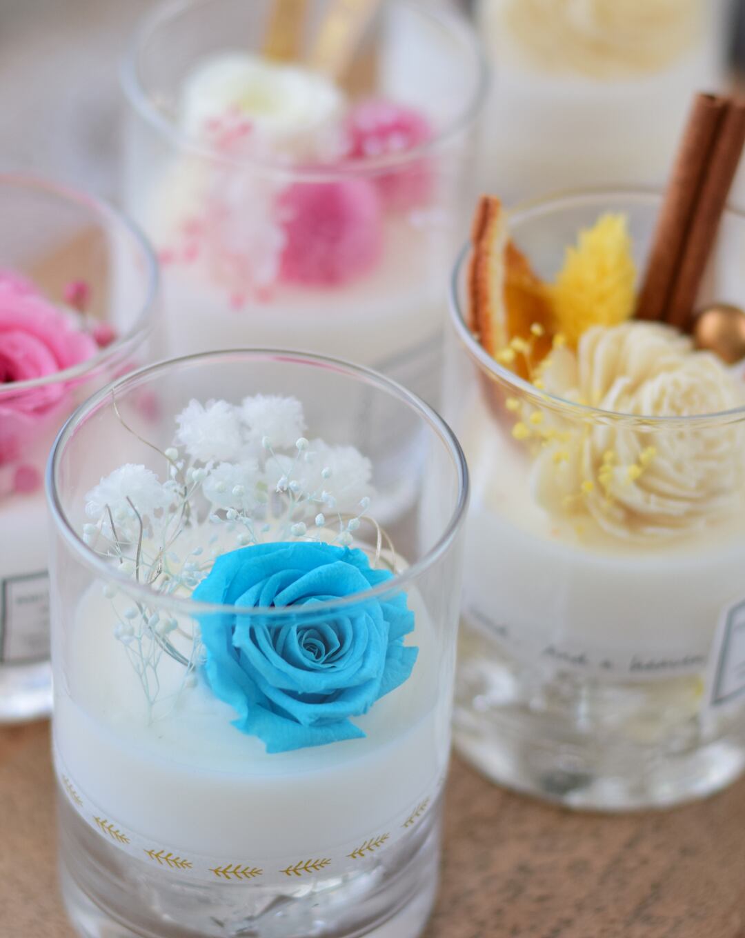 贈り物に♡アロマワックスカップ(ラウンド) | ポワ ド サントゥール Flower