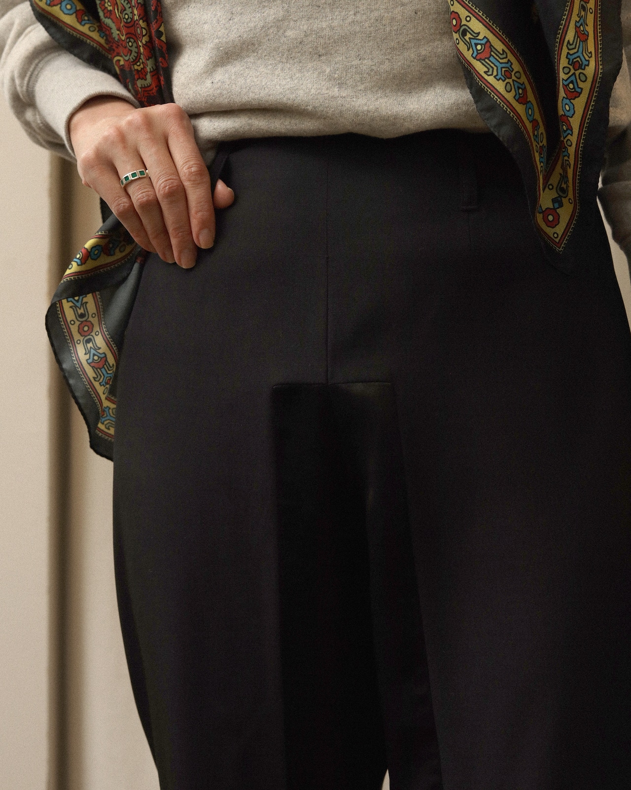 1990’s Jean Paul Gaultier / Color Block Slacks