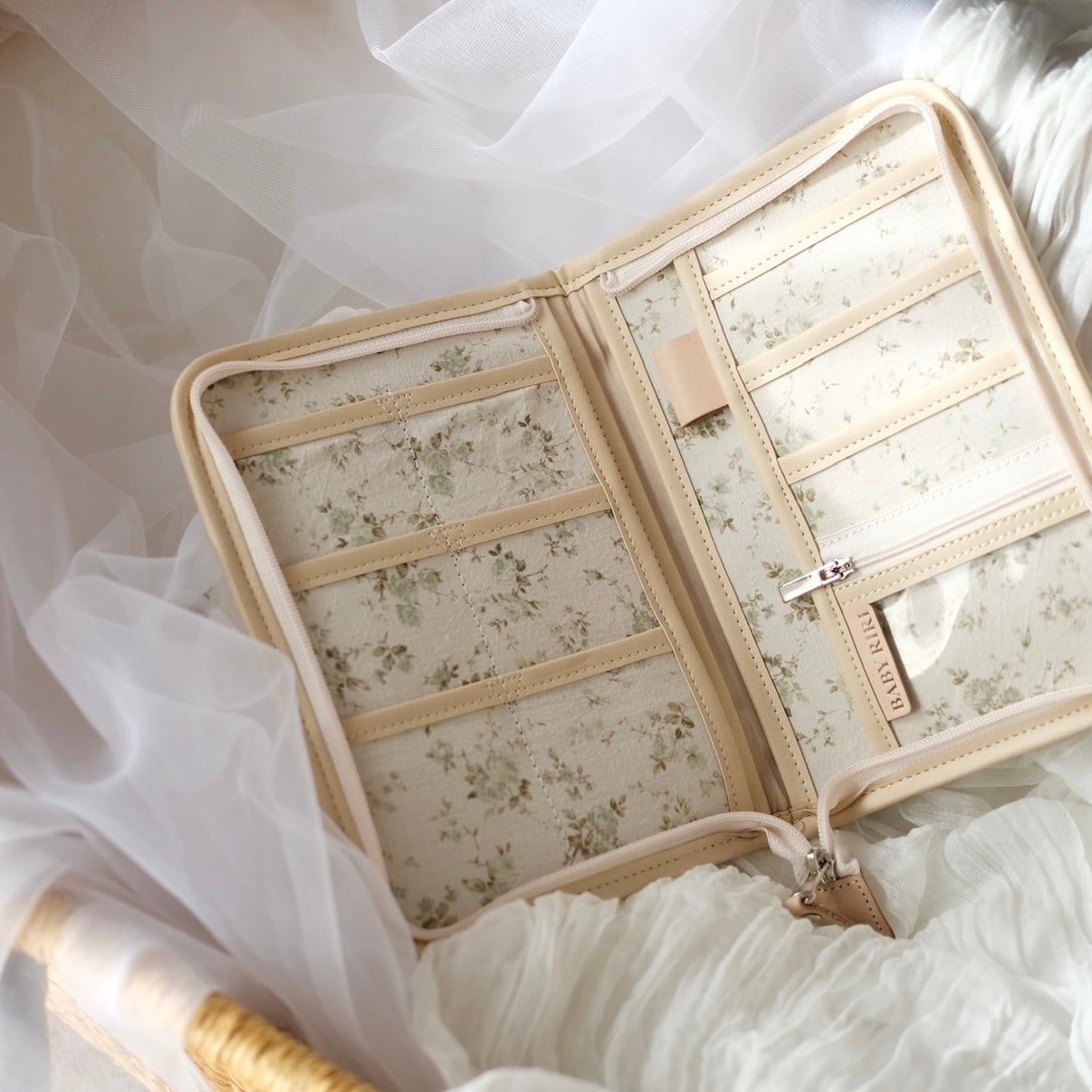 母子手帳用品 nxx. オリジナル 】size S.M - 母子手帳ケース / mint green / No.3