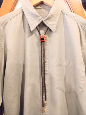 ジャスパーレトロループタイ/アンティークレアストーン石古着小物雑貨