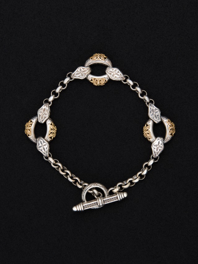 Garden Shadows 3 Small Links Bracelet