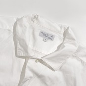 agnes b. homme アニエスベー サンダー デザイン 半袖 コットン シャツ S/ホワイト系 メンズ