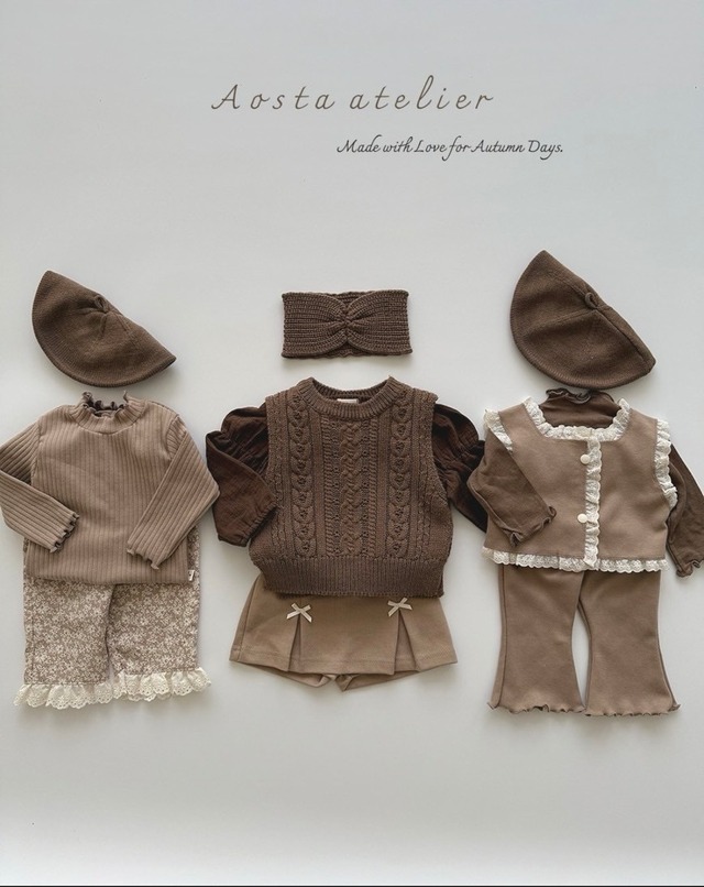 即納⌇aosta / Knit beret