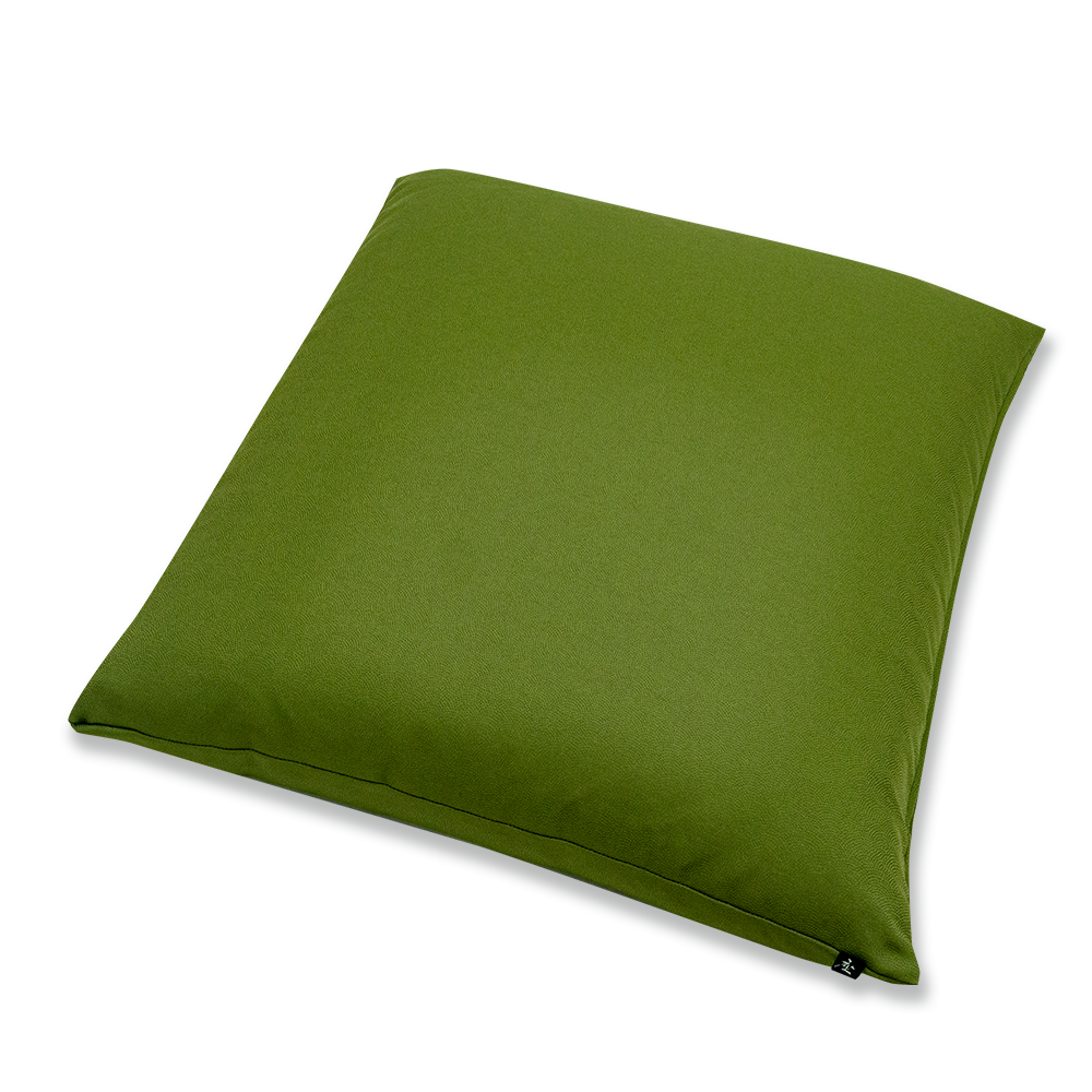 古代紋織 座布団(カバーのみ) 鮫小紋 GN(利休ねず)50×50(クッション対応)