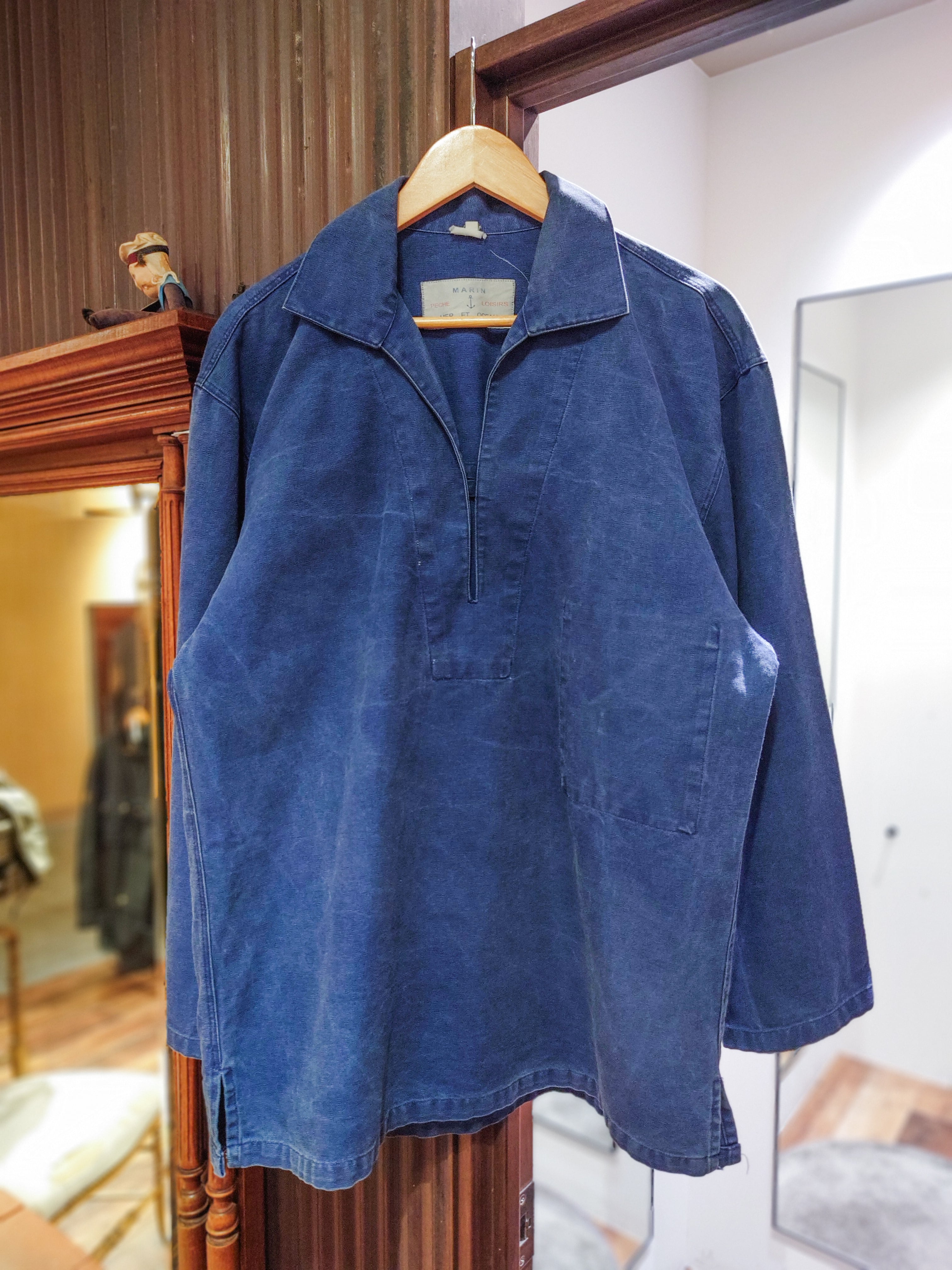 60's FRENCH ARMY SMOCK PARKA DEAD STOCK | STRAYSHEEP ONLINE