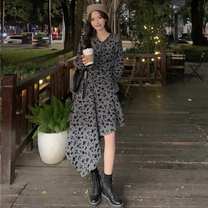 スプリングスカート 春物 1号婦人76738037555