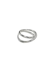 #210 (asymmetric loop ring) silver925 ring