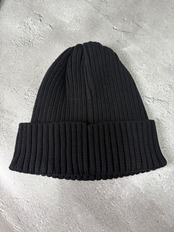 AVIREX / アヴィレックス SURPLUS STENCILPRINT COTTON KNITWATCH ニット帽 ワッチ ブラック