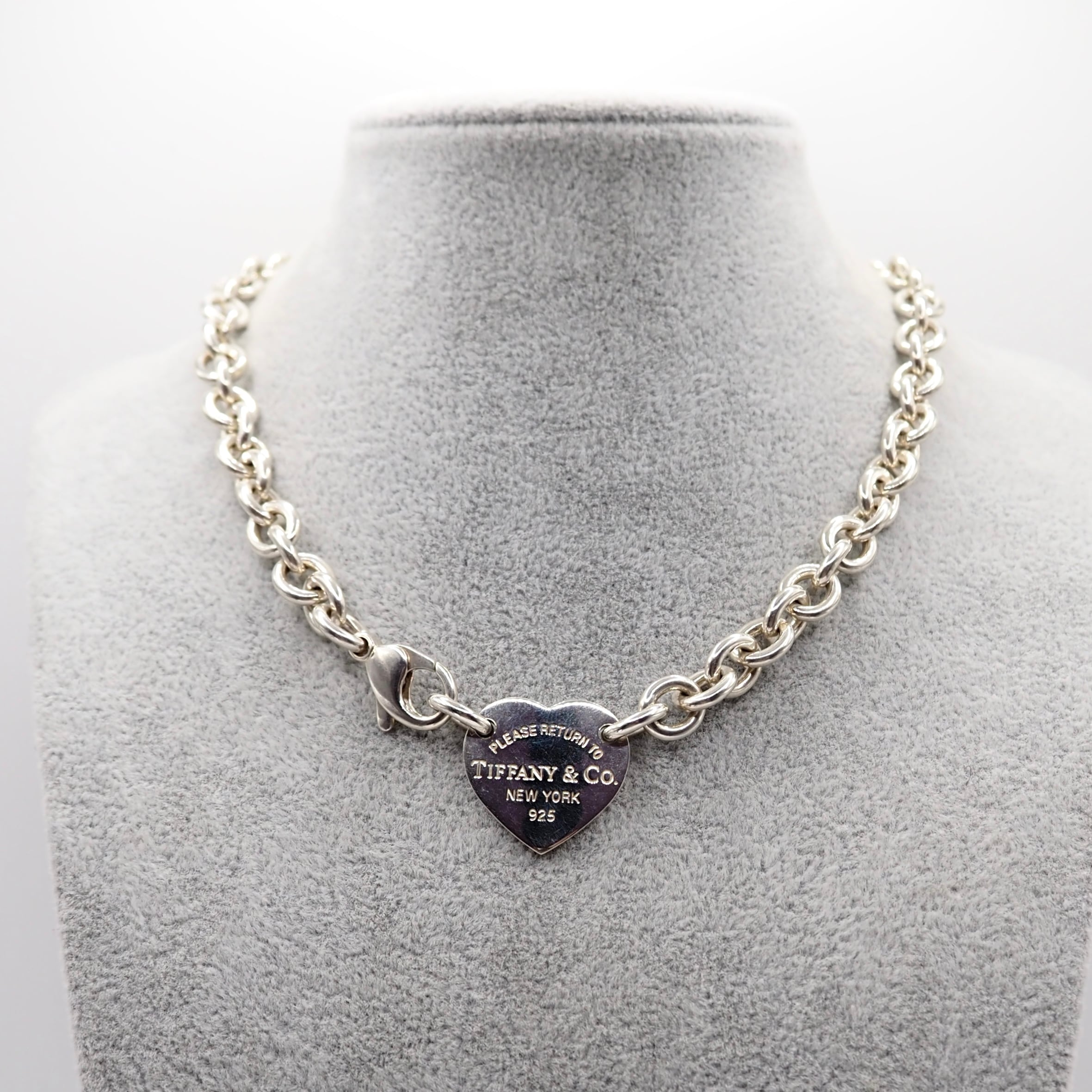 Tiffany&Co. リターントゥハートタグネックレス シルバー925