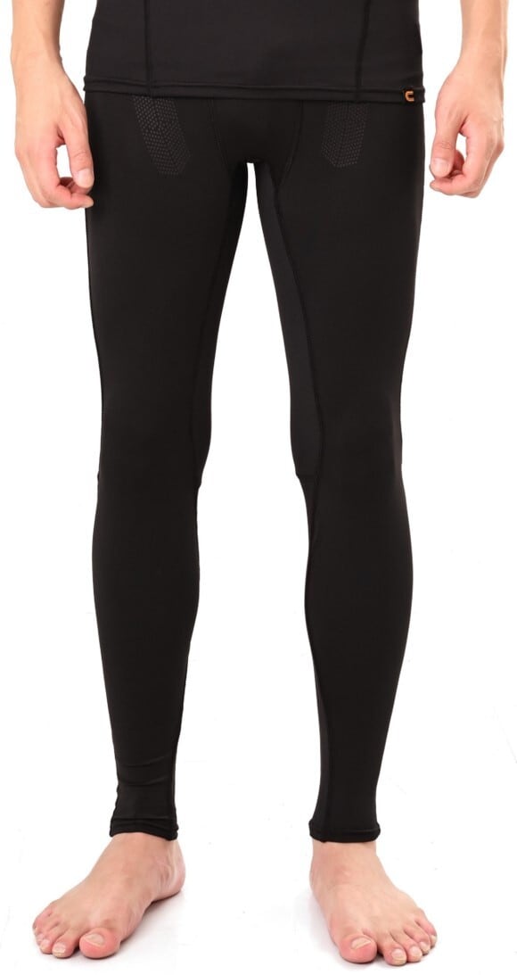 遠赤外線+温泉鉱石  ”巡る” 遠赤外線スパッツ =べたつき防止ストレッチ3Dロング=