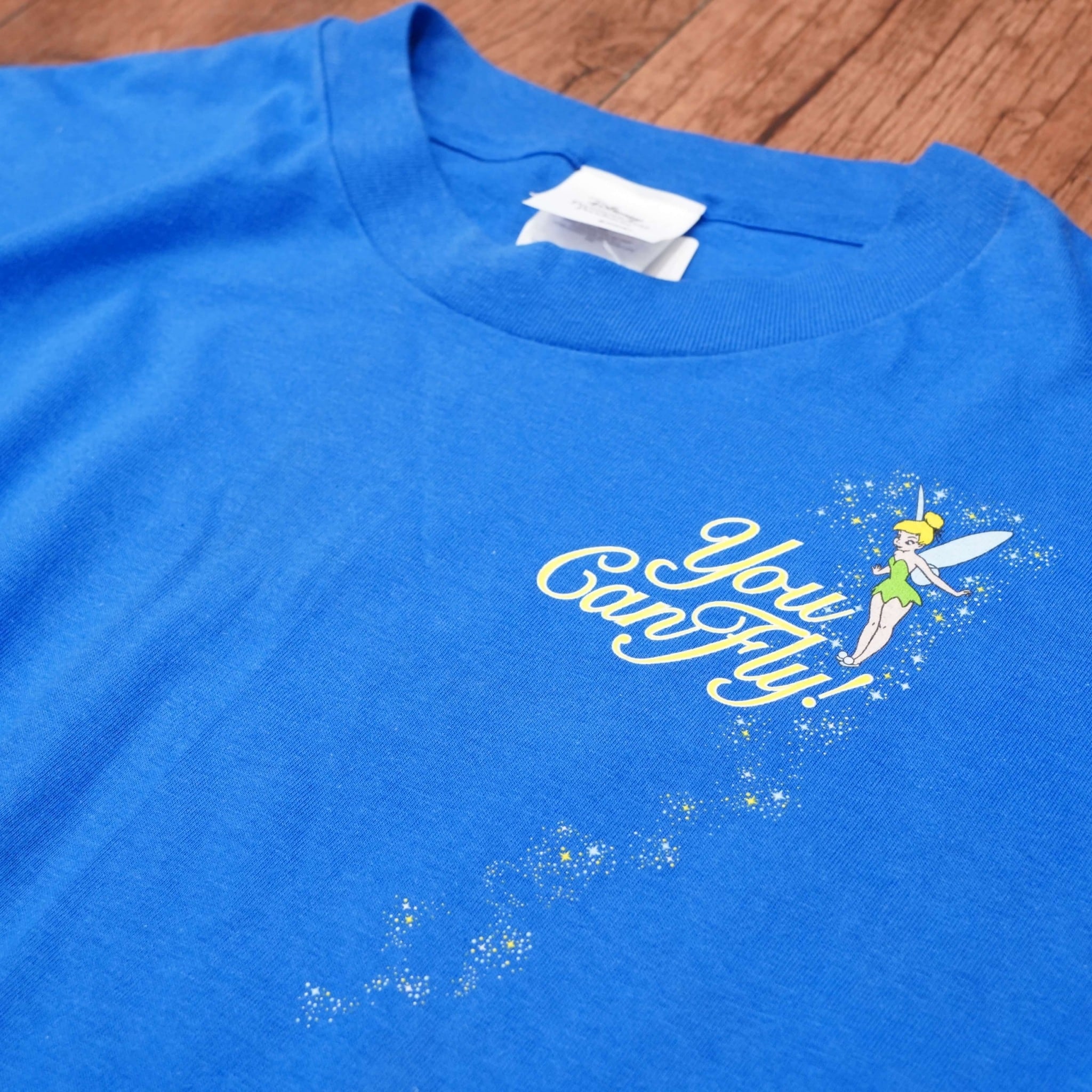 90s hanesボディ USA製 ディズニー ティンカーベル Tシャツ XL | 古着
