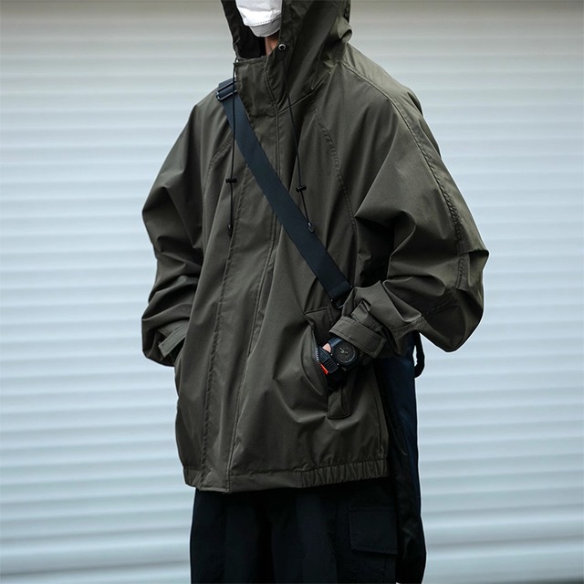 ★OUTDOOR LOOSE CASUAL HOODED JACKET A491
