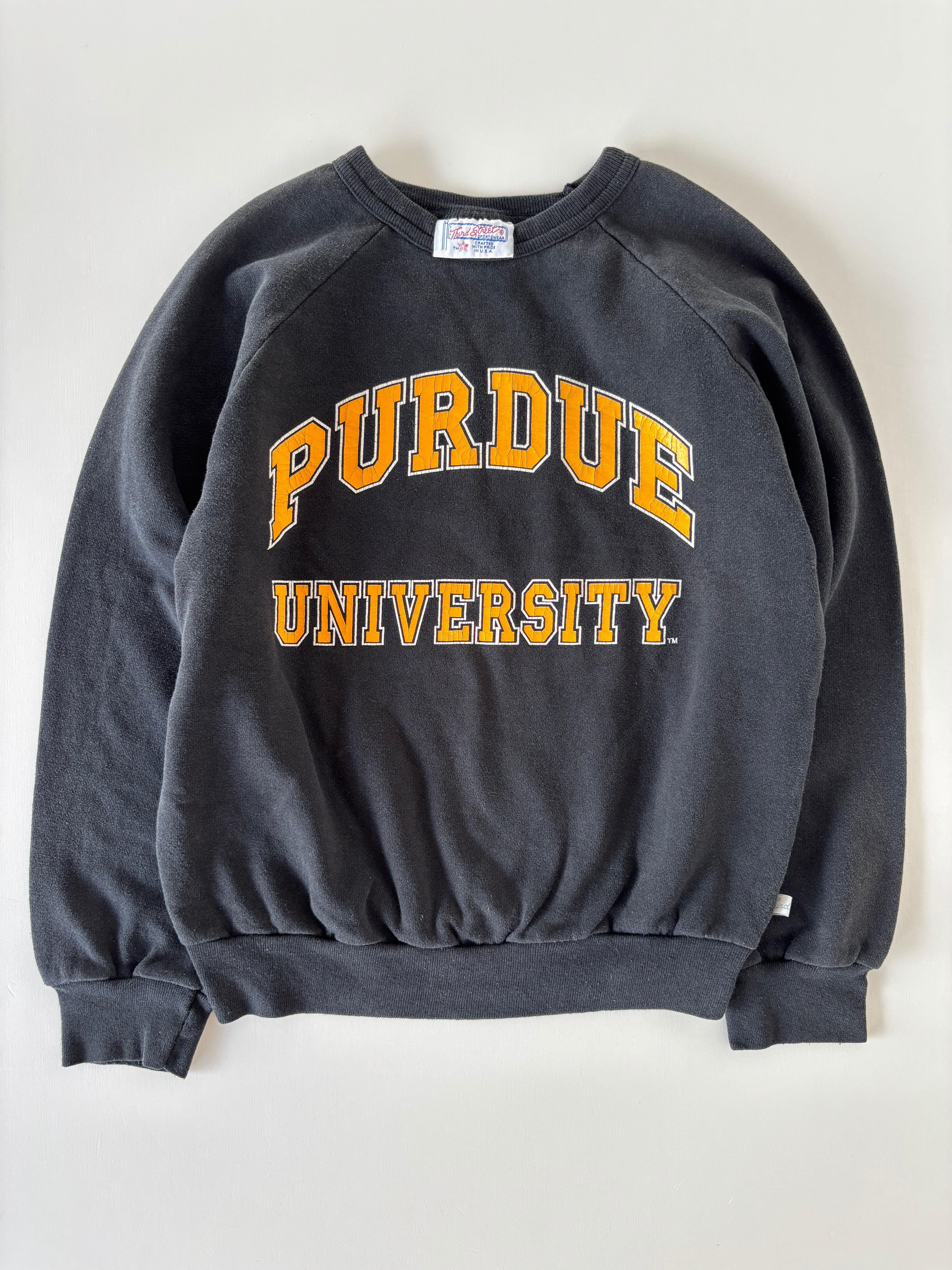 【Youth・vintage】USA製 PURDUE UNIVERSITY スウェット