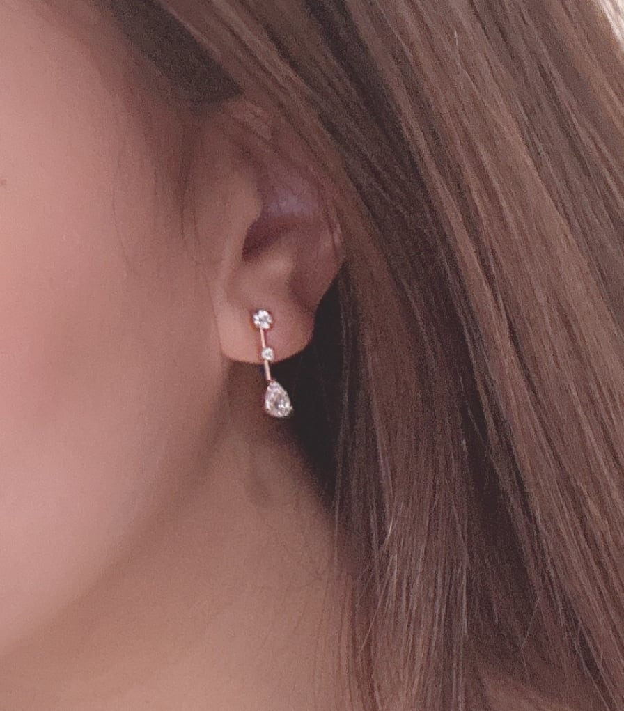 シルエットドロップピアス [269] | SASSY ANGEL