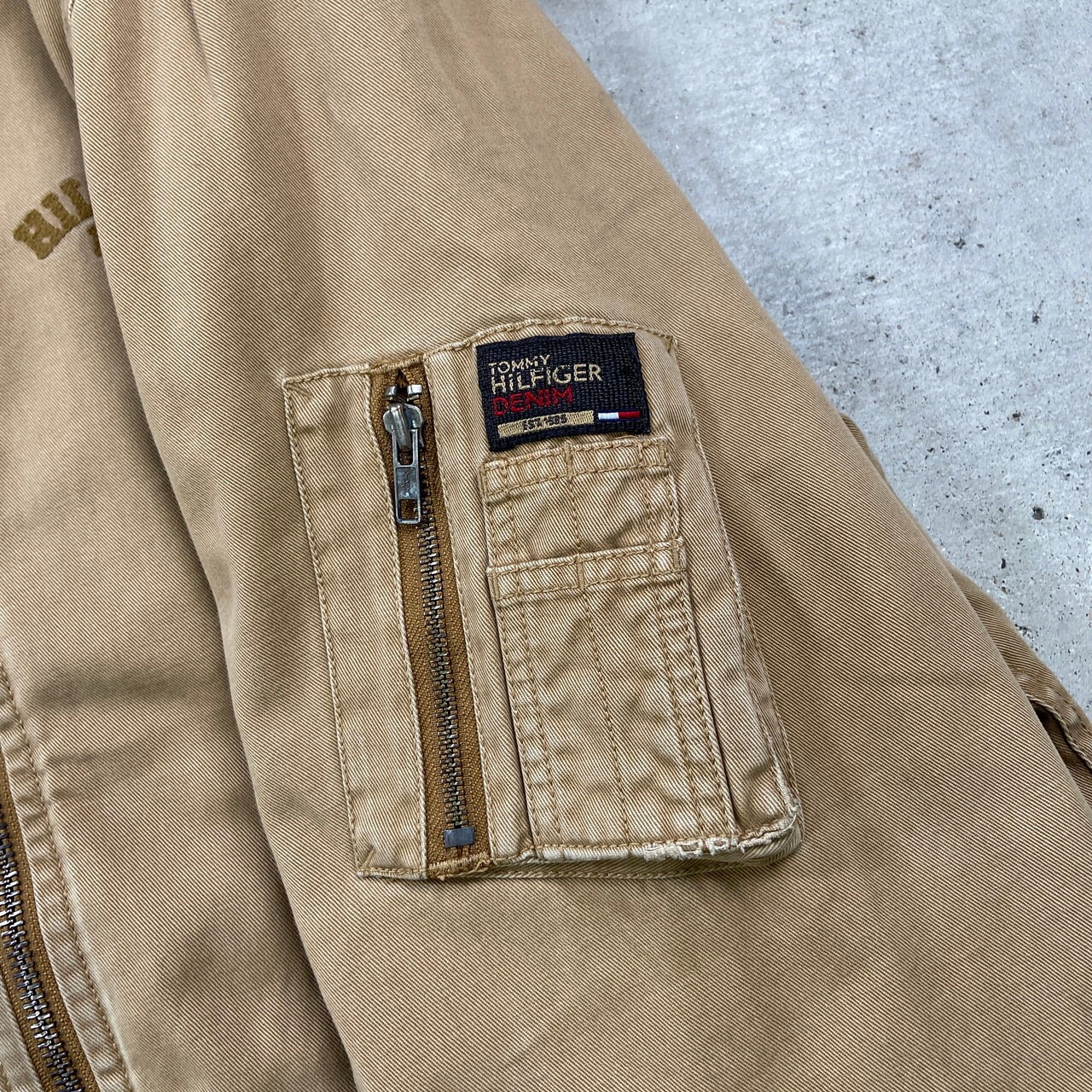 TOMMY HILFIGER DENIM トミーヒルフィガー デニム フライトジャケット 