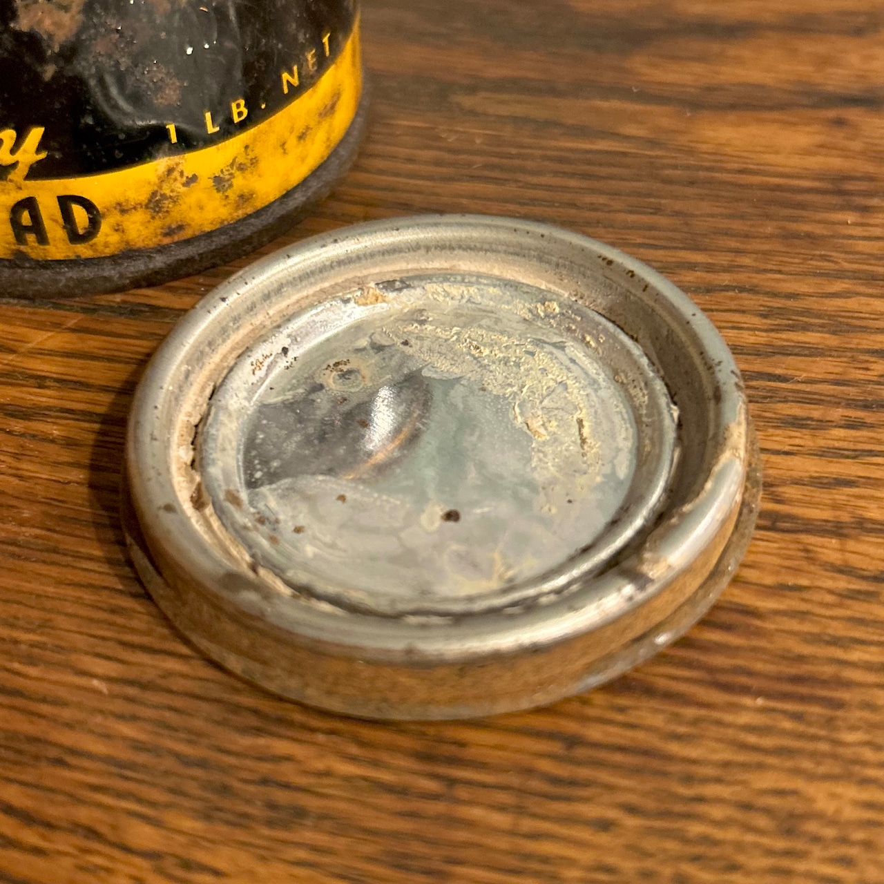 1930s–1940s ダッチボーイ ホワイトリード ヴィンテージ ペイント缶 DUTCH BOY WHITE LEAD Vintage Paint Tin T-693