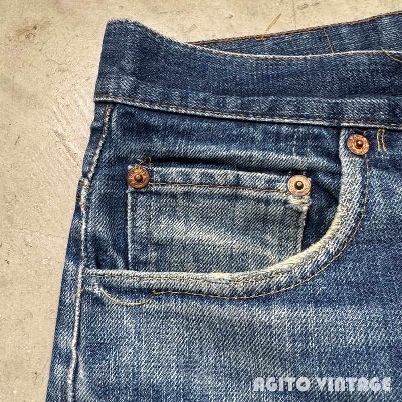 70's Levi's リーバイス 517 ブーツカットデニムパンツ 66前期 刻印2