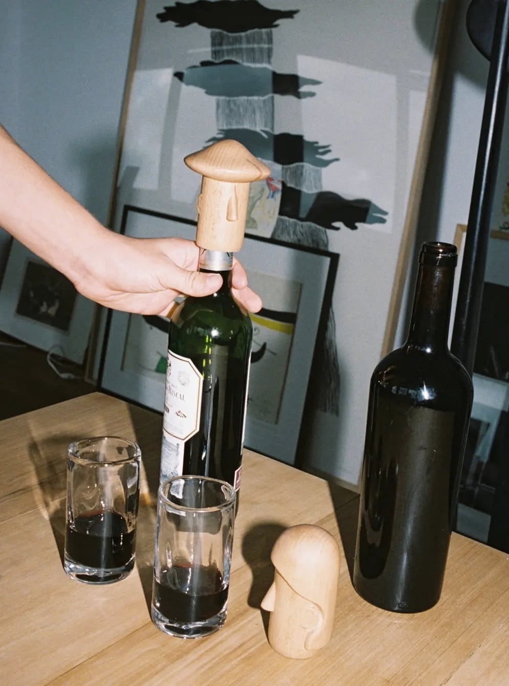 WINE STOPPERS 'BUDDY' by Klas Ernflo | The Landscapers