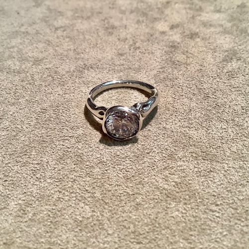 sol ring CZ Blanking Period Jewelry bpr-07
