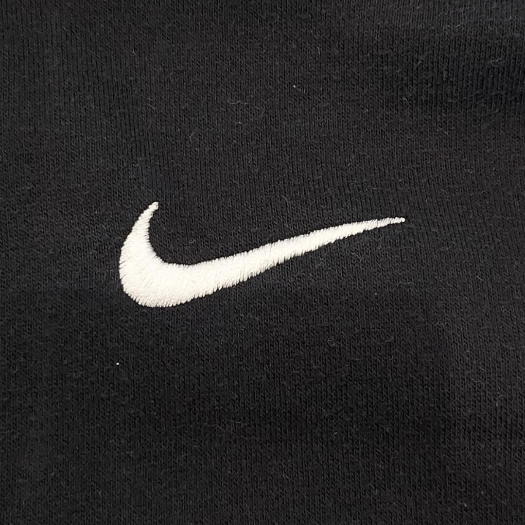 NIKE ナイキ パーカー ショート丈 センタースウッシュ 黒 XL NIKE ナイキ パーカー ショート丈 センタースウッシュ 黒 XL
