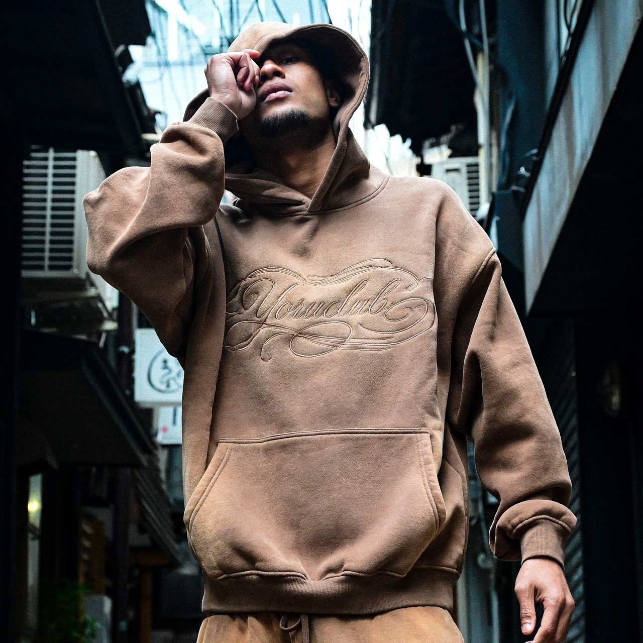 SCRIPT LOGO HEAVYWEIGHT PIGUMENT HOODIE