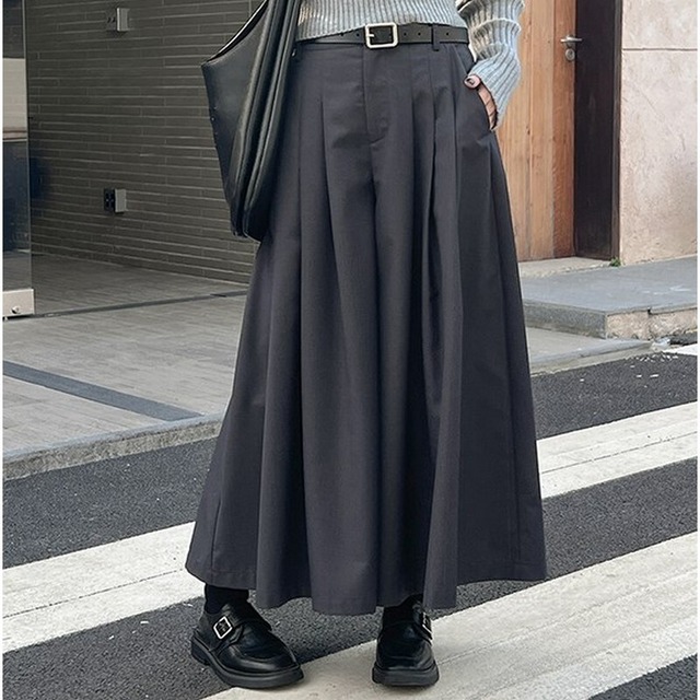 ドレープ キュロットスカート