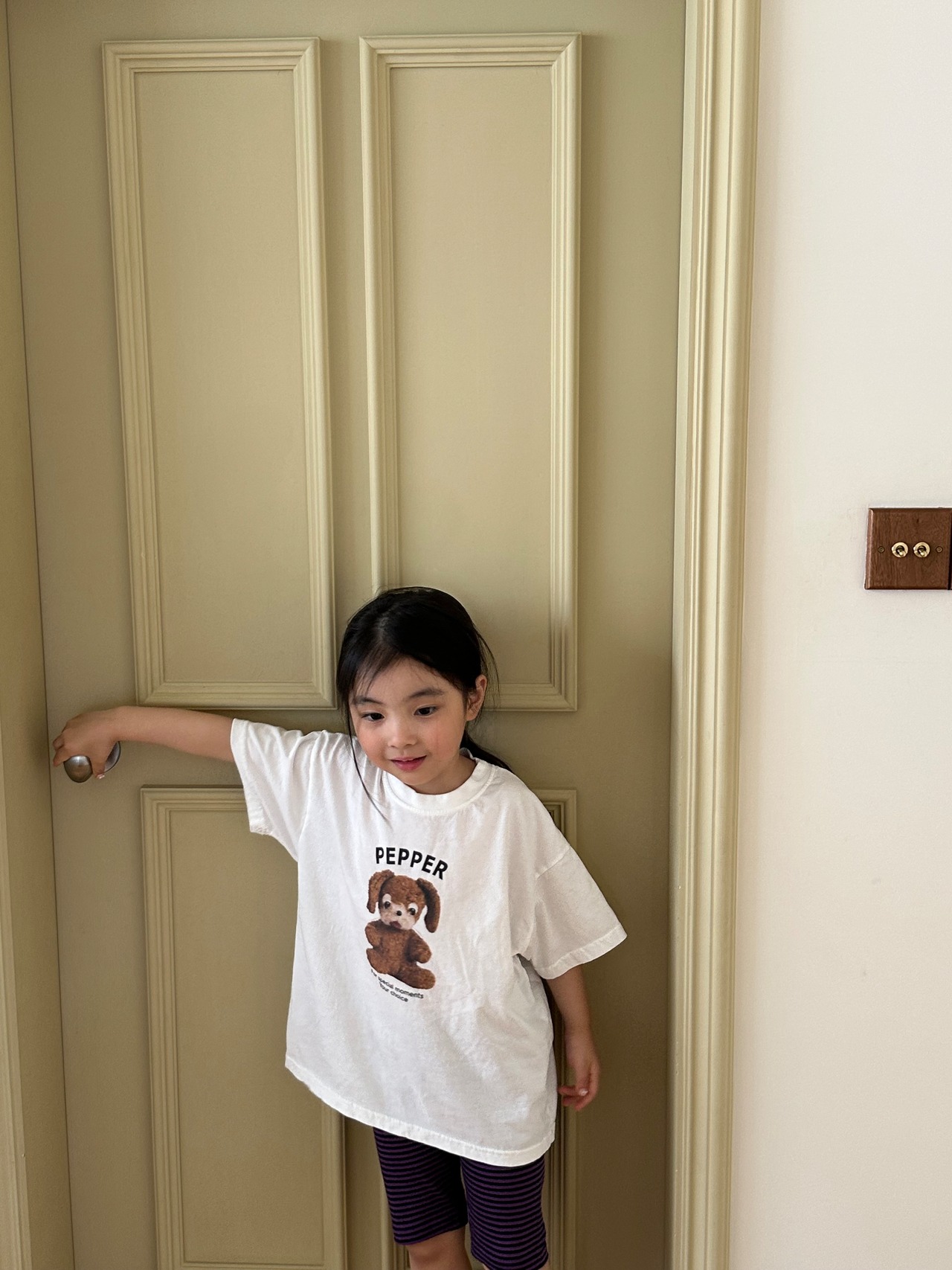 【取寄/韓国直送】PEPPER  26/SM （Mom）わんわんTシャツ