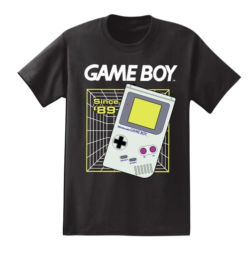 Tシャツ ゲームボーイ 89年 黒