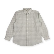 L.L.Bean エルエルビーン チェック BD ボタンダウン オックスフォード 長袖シャツ ワイシャツ 16-32/グリーン系 メンズ