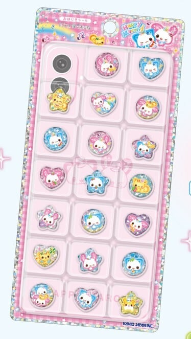 送料無料 おはじきシール Kira☆Coro kmo_228956_228957 おはじき