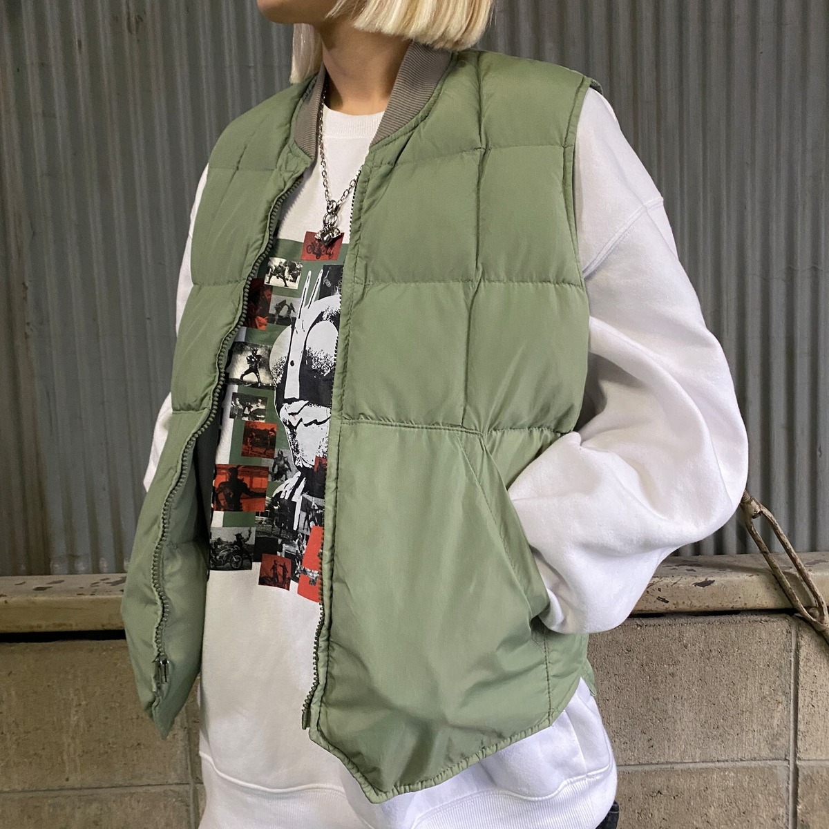 70年代〜80年代 Eddie Bauer エディーバウアー グースダウンベスト  